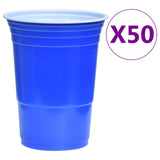 Vidaxl bier -pong tavoli impostati 0,5 l di plastica