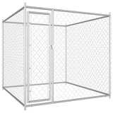 Vidaxl Dog Kennel for Outside 193x193x185 cm