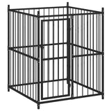 Vidaxl Dog Kennel pour l'extérieur 120x120x150 cm