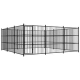 Vidaxl Hond Kennel fir ausserhalb 450x450x18 cm