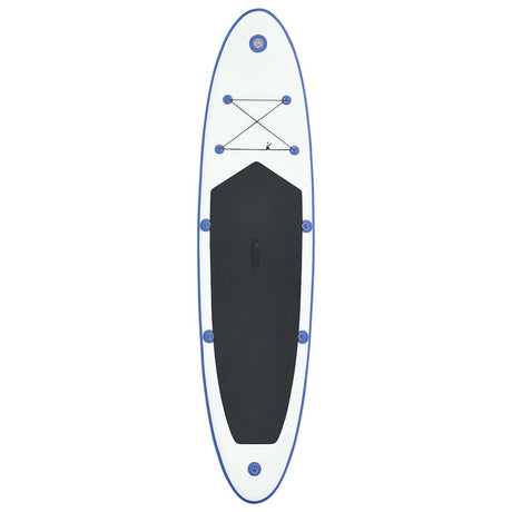 Vidaxl stand up paddleboard Set gonflable bleu et blanc