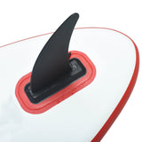 Vidaxl Middenvin Stand Up Paddleboard 18.3x21.2 cm Plastique noir