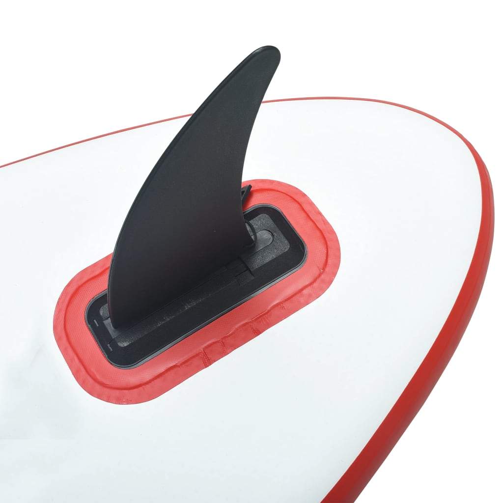 Vidaxl Middenvin Stand Up Paddleboard 18.3x21.2 cm plast svart