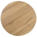 Vidaxl bistrotafel 50 cm mdf lichtbruin