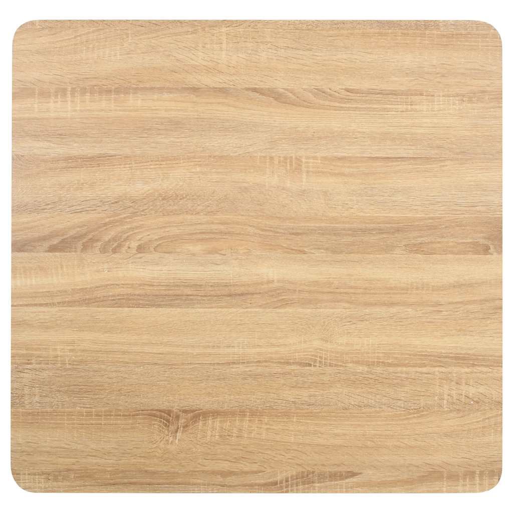 Vidaxl bistrotafel 80x80 cm mdf lichtbruin