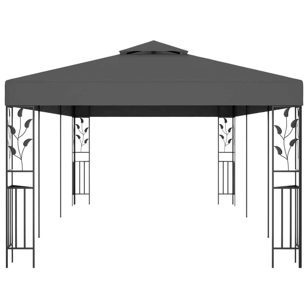 Vidaxl -Arbor 3x6 m Anthrazit