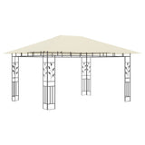 Vidaxl Arbor con Mosquito Net 180 g m² 4x3x2.73 M Cream