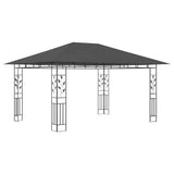 Vidaxl arbor with mosquito net 180 g m² 4x3x2.73 m anthracite