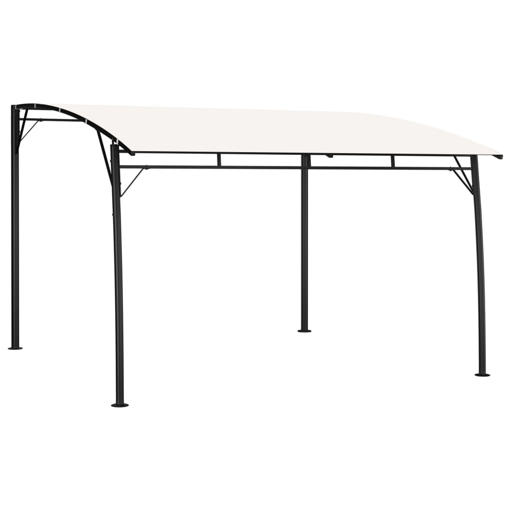 Vidaxl sun canopy 3x3x2.55 m cream -colored