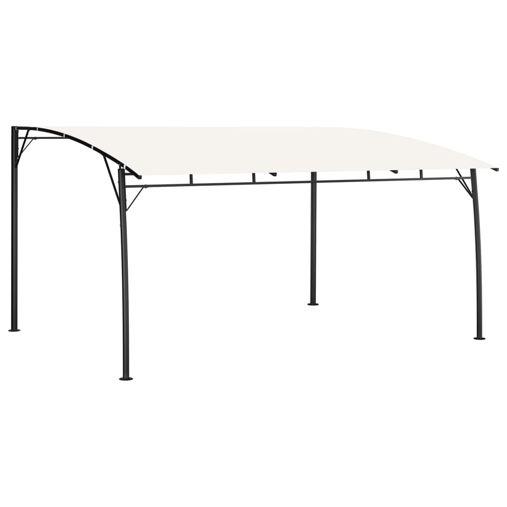 Vidaxl Sun Canopy 4x3x2,55 m krémové barvy