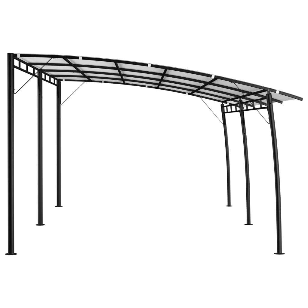 Vidaxl Sonn Canopy 6x3x2.55 M Crème faarweg