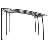 Vidaxl Sonn Canopy 6x3x2.55 M Crème faarweg