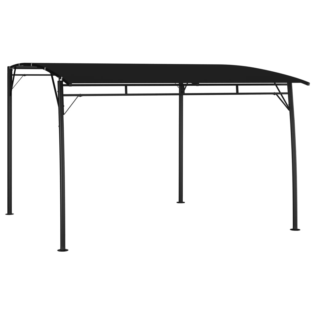 Vidaxl Sun Canopy 3x3x2,55 m Antracitt -farget