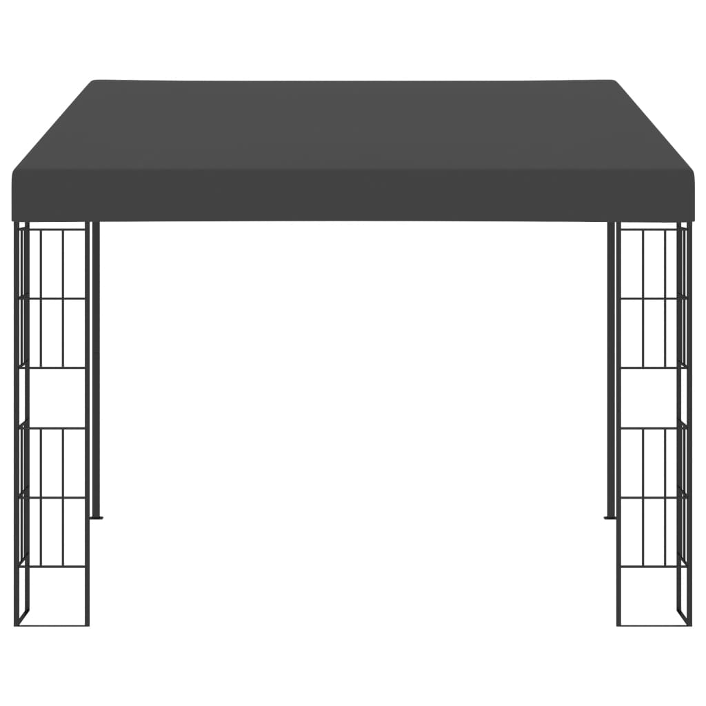 VIDAXL -Wandpraxis 3x3 M Stoff Anthrazit -gelenkt