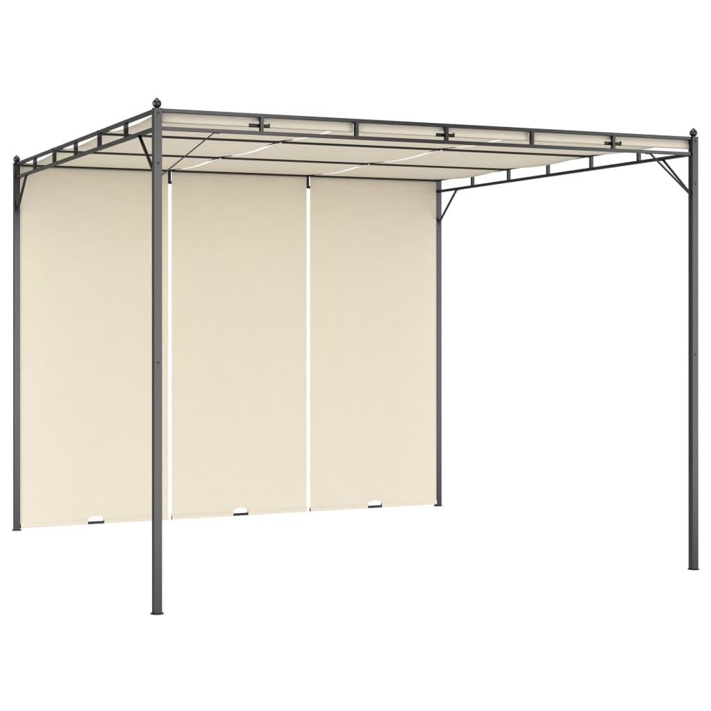 Vidaxl Garden Pracor avec rideau latéral 3x3x2.25 M CRAME