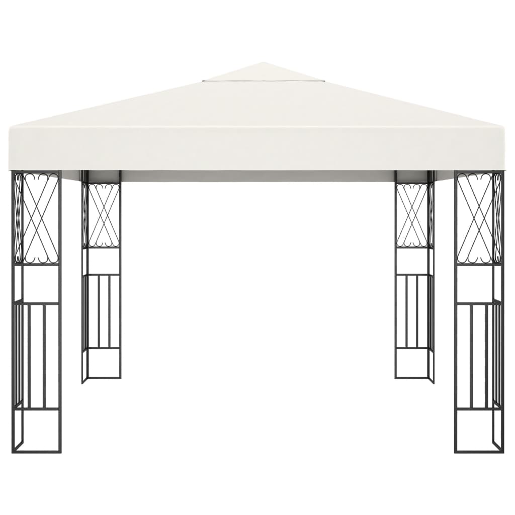 Vidaxl arbor 3x3 m crème de poussière