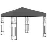 Vidaxl Arbor 3x3 m Stëbs Anthhracite