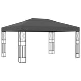 Vidaxl arbour 3x4 m anthracite de poussière