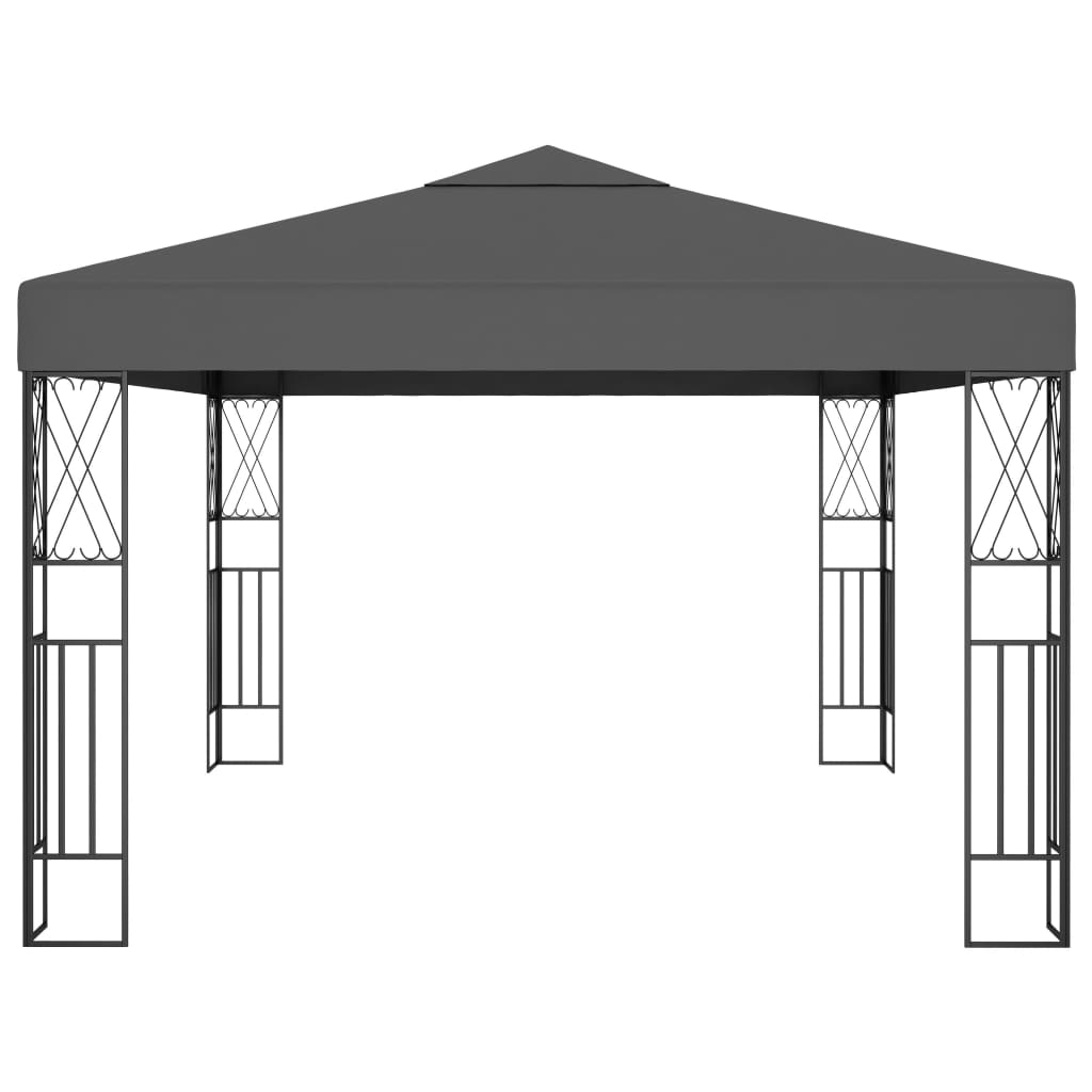 Vidaxl arbor 3x4 m antracit prach