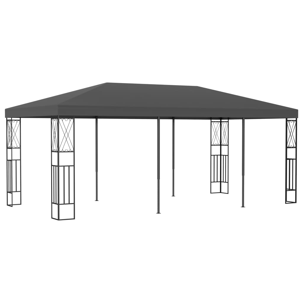 Vidaxl Arbor 3x6 m Stëbs Anthracit