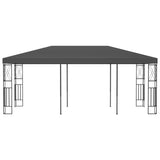 Vidaxl arbour 3x6 m anthracite de poussière