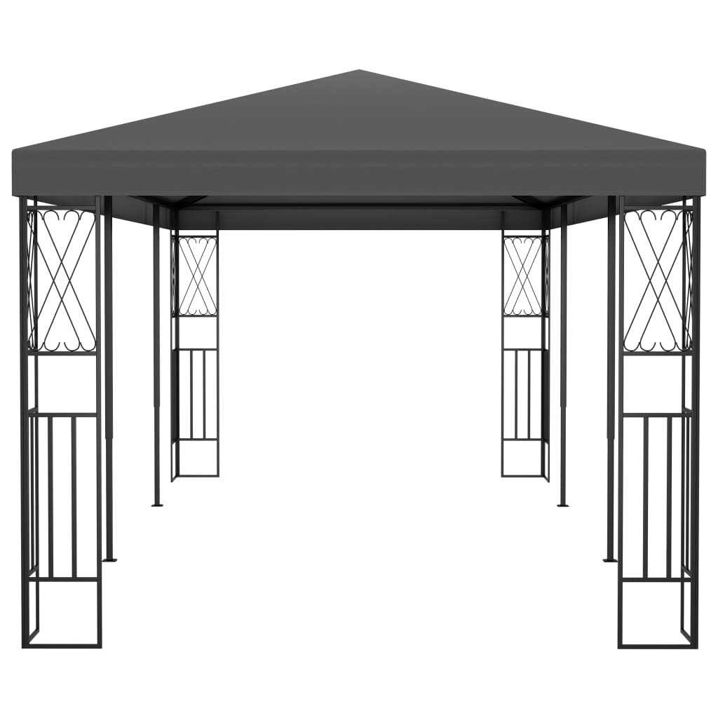 Vidaxl Arbor 3x6 m Stëbs Anthracit