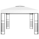 Vidaxl Garden Pavilion 3x3 m blanc