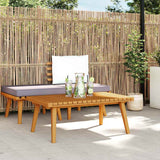 Vidaxl tuintafel 90x55x35 cm massief acaciahout