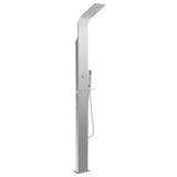 Vidaxl Outdoor Shower Shower Curved Stael Stael