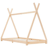 Vidaxl kinderbedframe massief grenenhout 90x200 cm