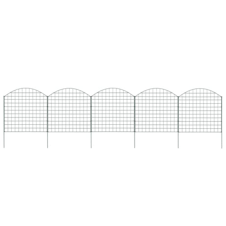 Ensemble de clôtures Vidaxl Bent 77,5x78,5 cm vert