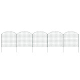 Vidaxl Fencing Set Bent 77,5x78,5 cm grøn