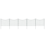 Vidaxl Fencing Set Hol Bent 77,5x64 cm vert