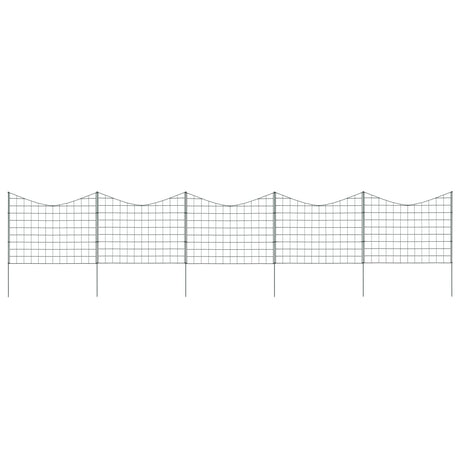 Vidaxl Fencing Set Hol Bent 77,5x64 cm vert