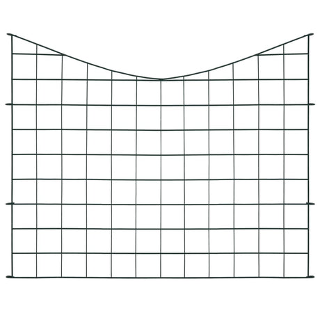 Vidaxl Fencing Set Hol Bent 77,5x64 cm vert