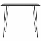 Vidaxl bartafel 120x60x105 cm zwart