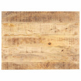 Vidaxl tafelblad 15-16 mm 80x60 cm massief mangohout