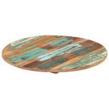 Vidaxl tafelblad rond 15-16 mm 50 cm massief gerecycled hout