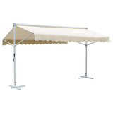 Vidaxl Luifel détaché 500x300 cm crème