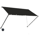 Vidaxl Luifel extendable with LED 250x150 cm anthracite