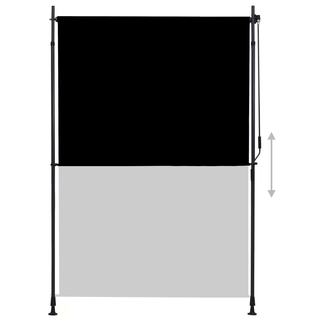 Vidaxl Rouleau aveugle pour l'extérieur de 150x270 cm anthracite