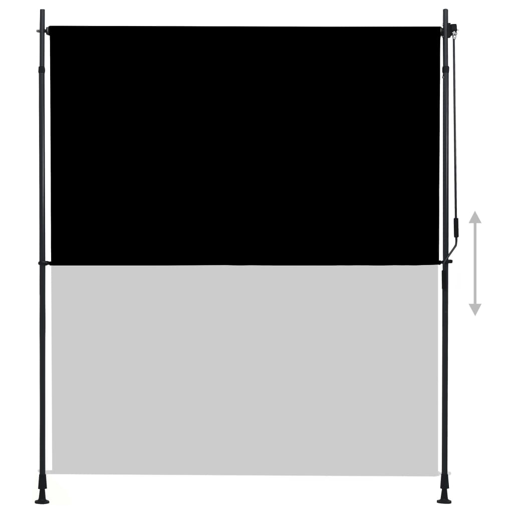 Vidaxl Roller blind for outside 200x270 cm anthracite