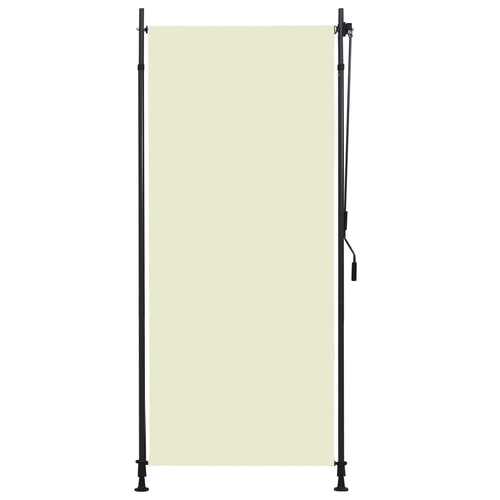 Vidaxl Roller blind for outside 100x270 cm cream