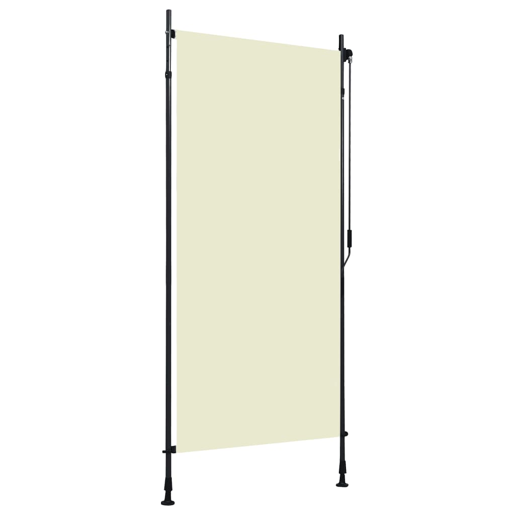 Vidaxl Roller blind for outside 100x270 cm cream