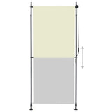 Vidaxl Roller blind for outside 100x270 cm cream