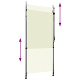 Vidaxl Rouleau à l'aveugle pour la crème à l'extérieur de 100x270 cm