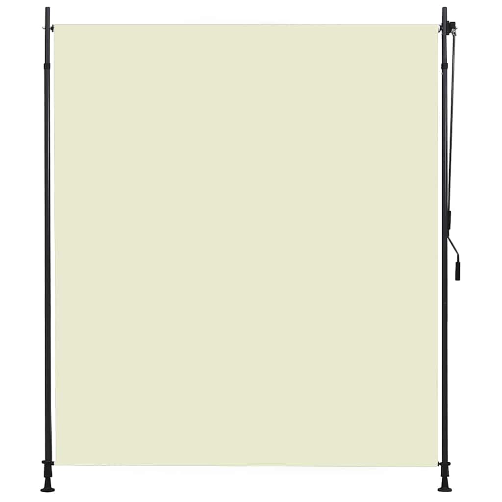 Vidaxl Roller Blind für äußere 200x270 cm Creme