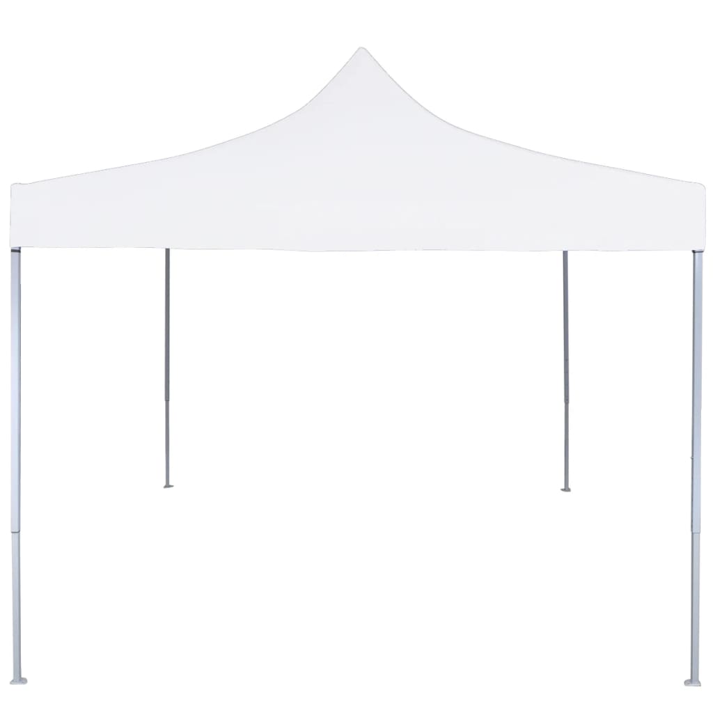 Vidaxl Partytent faltbar 3x3 m Stahlweiß