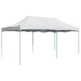 Vidaxl PartyTent pliable 3x6 m en acier blanc