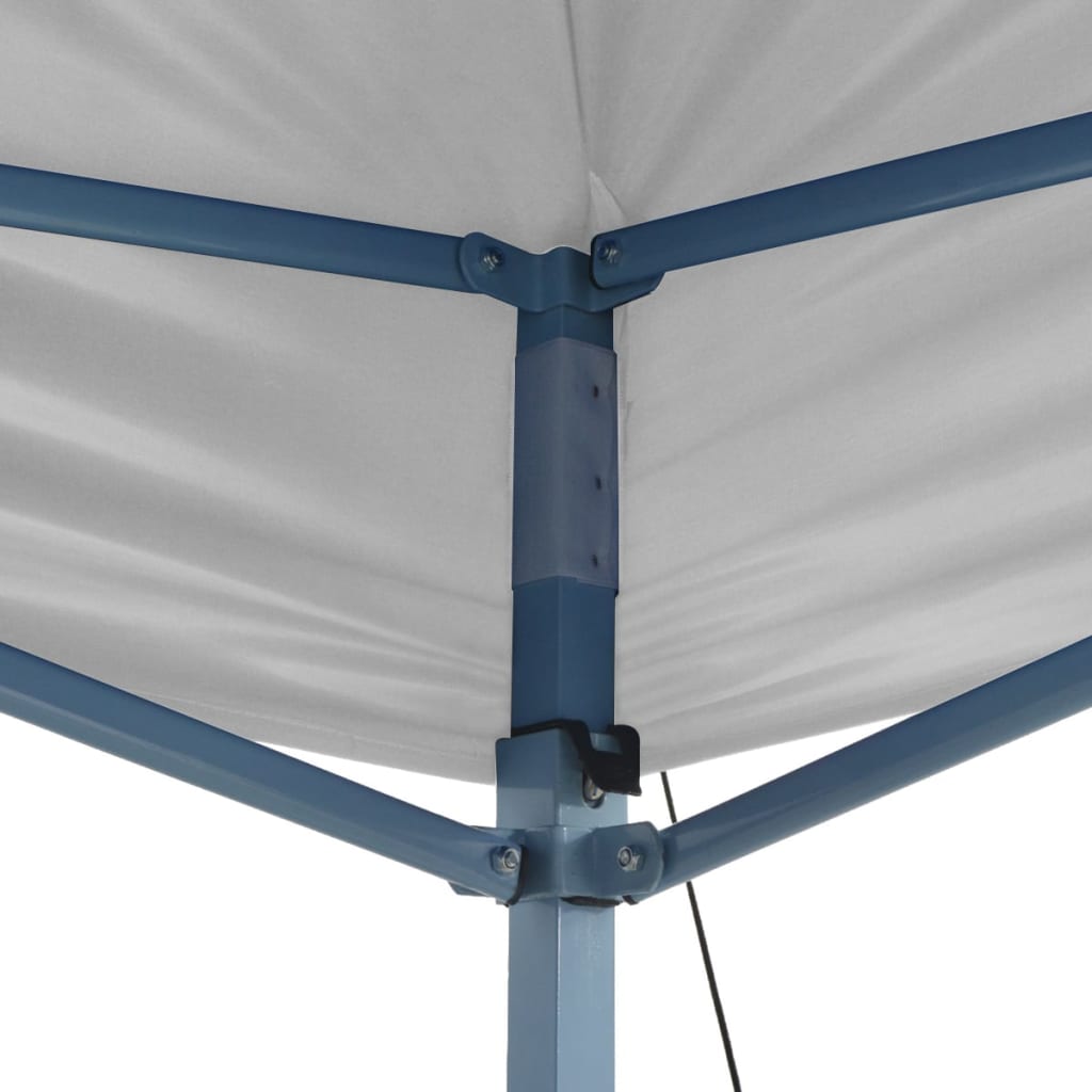 Vidaxl PartyTent plegable 3x6 m de acero blanco